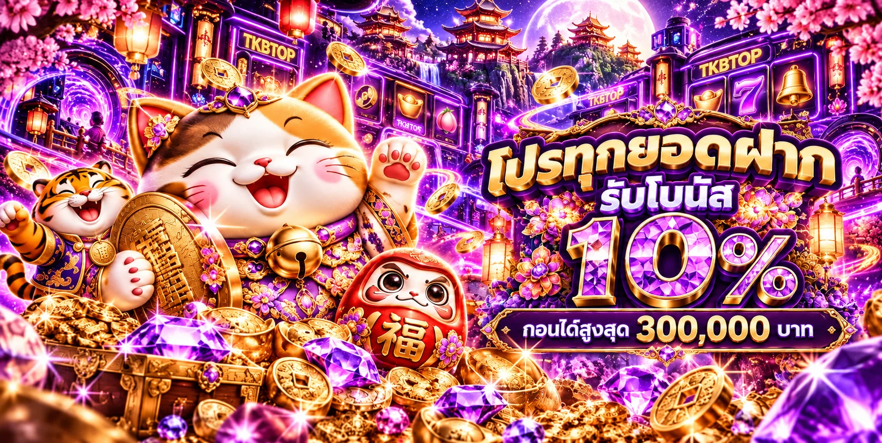 สล็อตออนไลน์ TKBTOP โปรโมชั่นสมาชิกใหม่